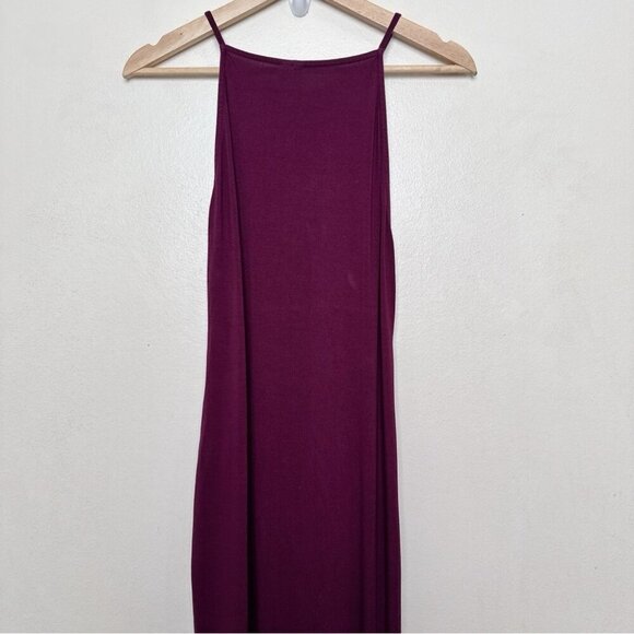 Asos Womens 8 Halter Neck Maxi Slit Hem Dress - Picture 11 of 15
